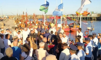 Comites presente en la fiesta de San Salvador